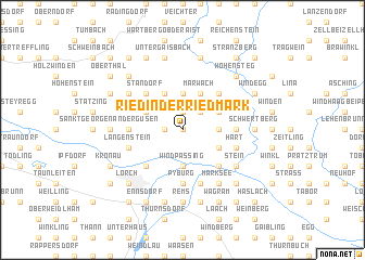 map of Ried in der Riedmark