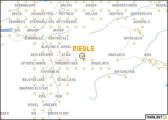 map of Riedle