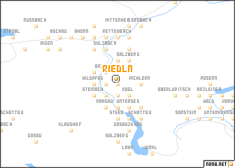 map of Riedln