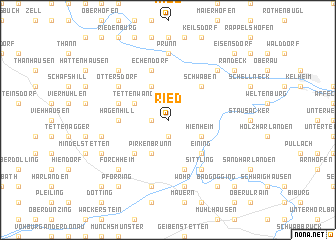 map of Ried