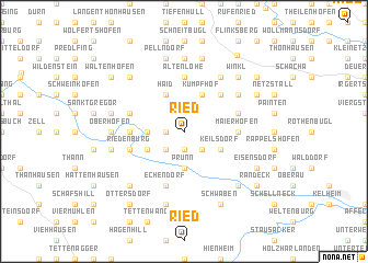 map of Ried