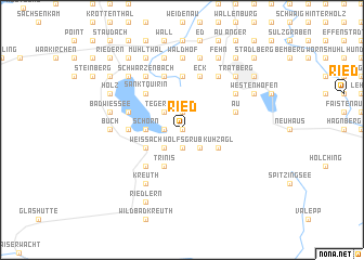 map of Ried