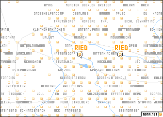 map of Ried