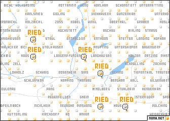 map of Ried