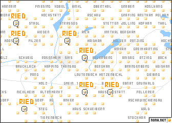 map of Ried