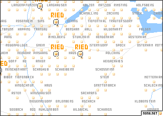 map of Ried