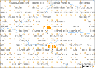 map of Ried