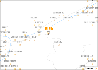 map of Ried