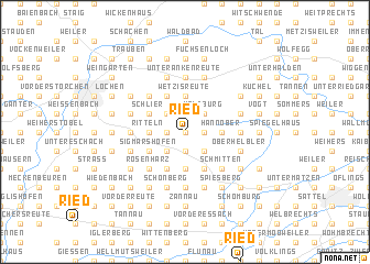 map of Ried