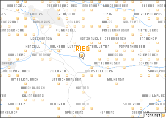 map of Ried