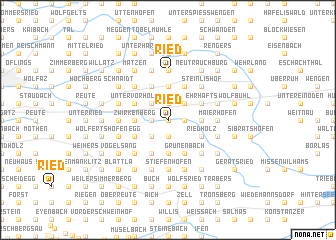 map of Ried