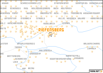 map of Riefensberg