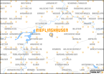 map of Rieflinghausen