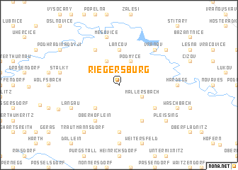 map of Riegersburg