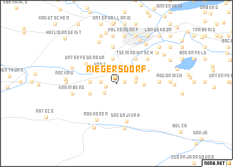 map of Riegersdorf