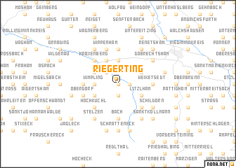 map of Riegerting