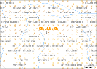 map of Rieglberg