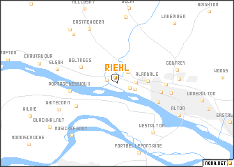 map of Riehl