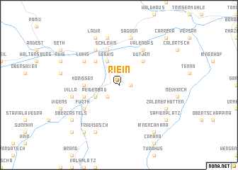 map of Riein