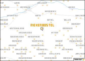 map of Riekenbostel