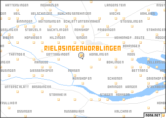 map of Rielasingen-Worblingen