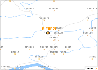 map of Riemeri