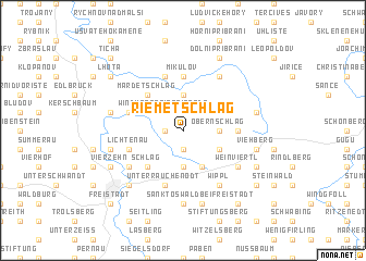 map of Riemetschlag