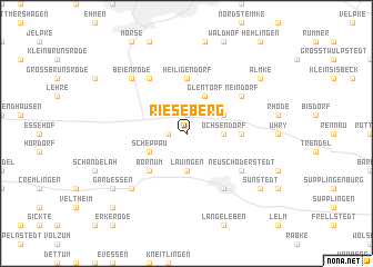 map of Rieseberg