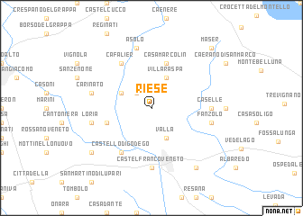 map of Riese