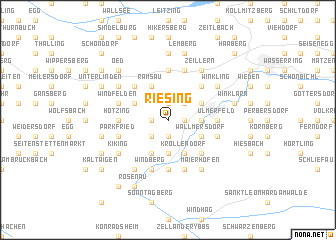 map of Riesing