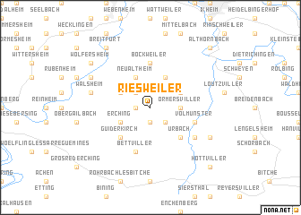 map of Riesweiler