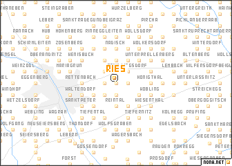 map of Ries