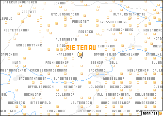 map of Rietenau