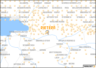 map of Rietern