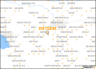 map of Rietgoor