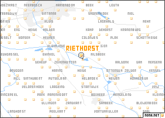 map of Riethorst