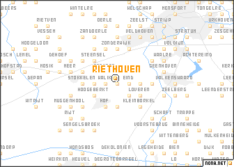 map of Riethoven