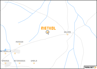 map of Rietkol