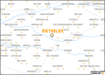 map of Rietmolen