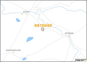 map of Rietrivier