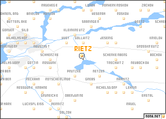 map of Rietz