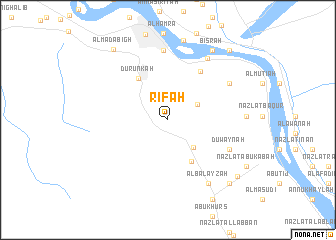 map of Rīfah