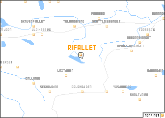 map of Rifallet