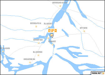 map of Rifā‘