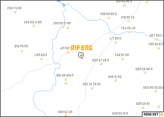 map of Rifeng