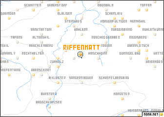 map of Riffenmatt
