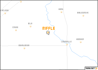 map of Riffle