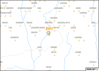 map of Rifi