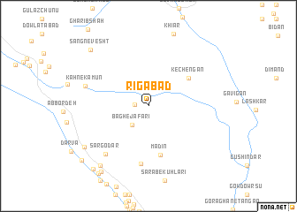 map of Rīgābād