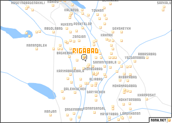 map of Rīgābād